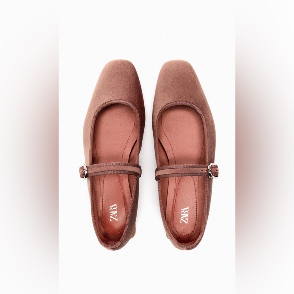 ZARA size 11 flats
